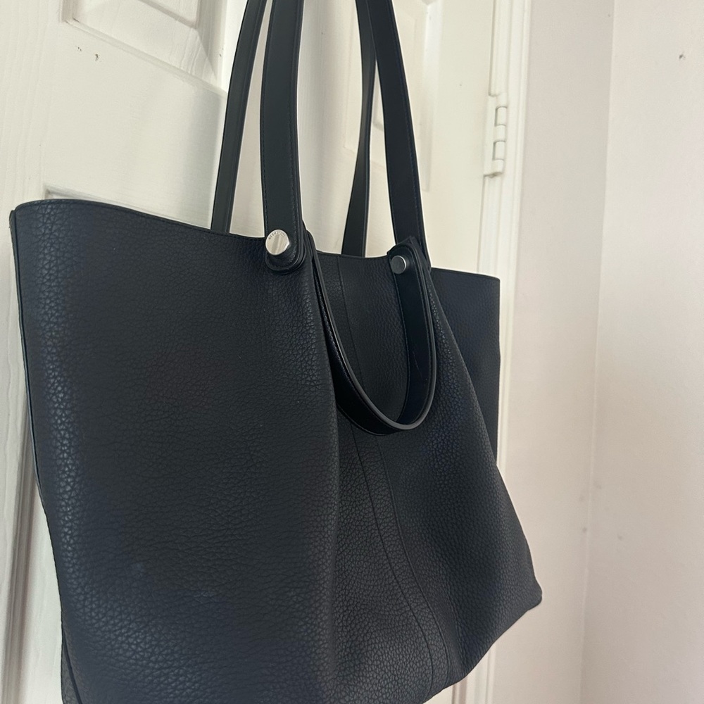 Elegant Black Tote Bag